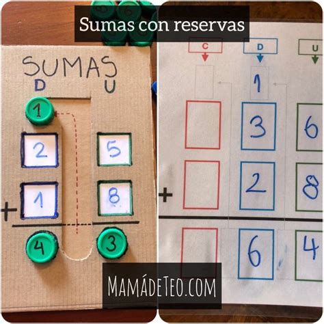 Sumas Con Reservas O Llevadas Juegos De Matem Ticas Preescolares