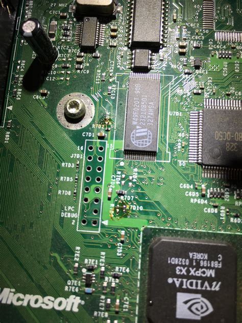 Ver1 4 Xbox Confirmed By Hexen Winbond Chip Focus Video Encoder Board Does Not Match Pics And