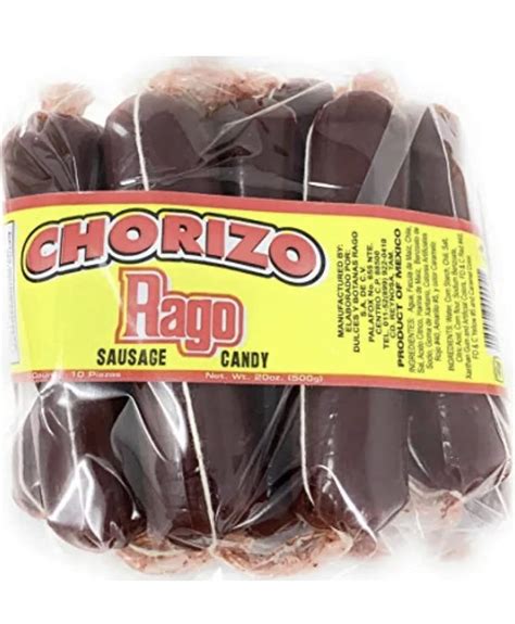 Rago Chorizo Sausage Tamarindo Chile Y Sal Mexican Candy 2