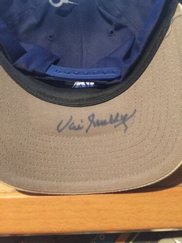 Vin Scully Los Angeles Dodgers Signed Autographed Hat Hall Of Fame