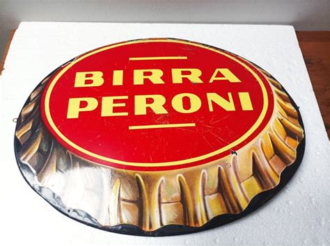 Smalterie Lombarde Birra Peroni Cartel Esmaltado Catawiki