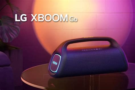 Lg Xboom Go Portable Bluetooth Speaker Xg Qbk Lg Usa