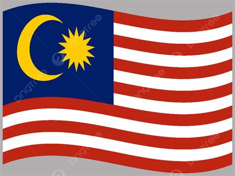 Malaysia Flag Clipart Transparent PNG Hd, Malaysia National Flag Vector Illustration, Union ...