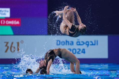 China Clinches Artistic Swimming Team Acrobatic Gold At Swimming Worlds