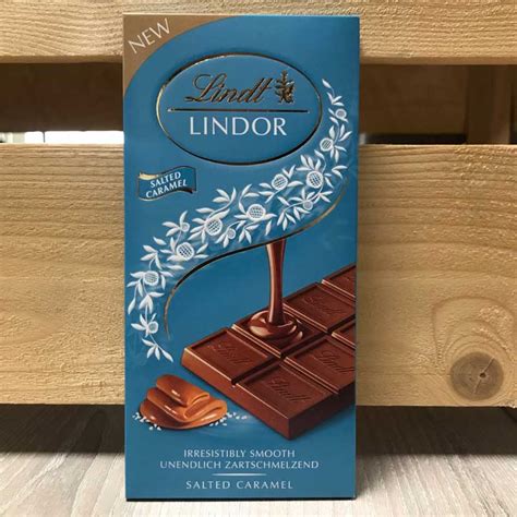Lindt Lindor Salted Caramel Bar G Milk Chocolate My XXX Hot Girl