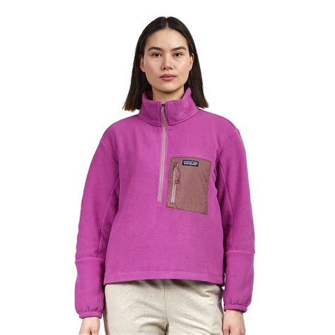 Patagonia Microdini 12 Zip Pullover Amaranth Pink Hhv