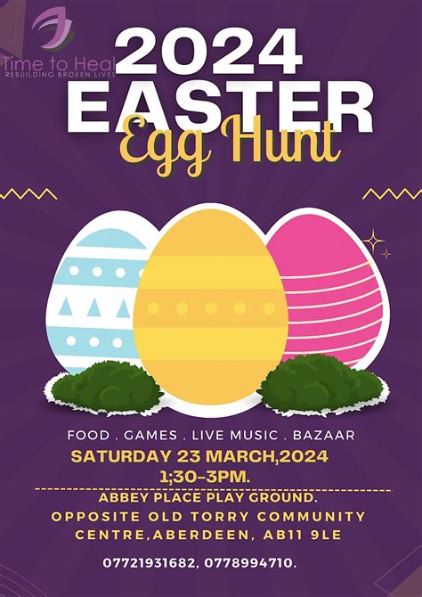 Easter Egg Hunt 2024 Abbey Place Aberdeen 23 March 2024