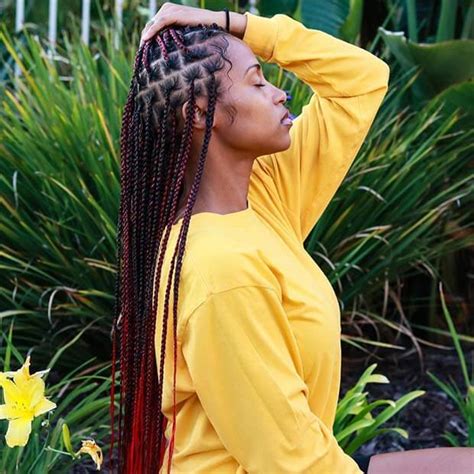 Top 50 Knotless Braids Styles 2024 Mynativefashion