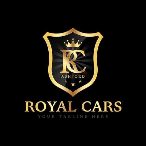 Premium Psd Royal Cars Logo Design