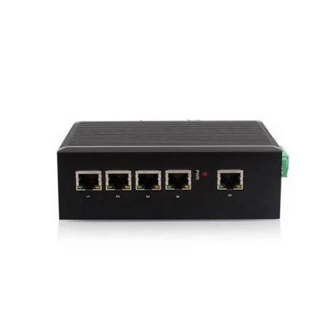 Industrial Unmanaged 5 Port Network Switches USR SDR050 Black At Rs