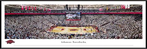 Arkansas Vs Duke Bud Walton Arena Basketball Panorama Print - The ...