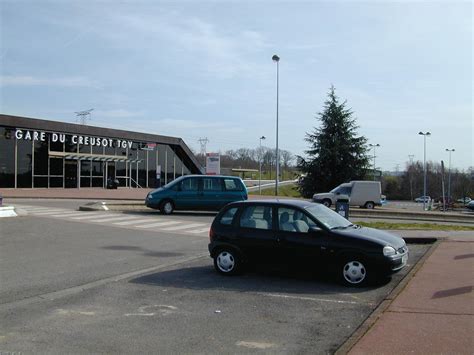 Gare SNCF Tgv Du Creusot Montchanin Film France