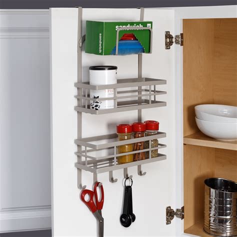 Honey Can Do Steel Over The Door Or Mounted 3 Tier Cabinet Organizer