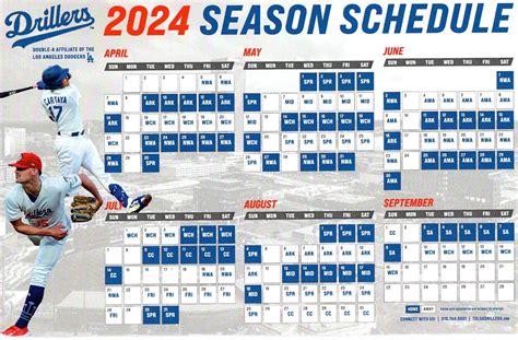 Dodgers 2024 Schedule Calendar Kuda Pavla Beverley