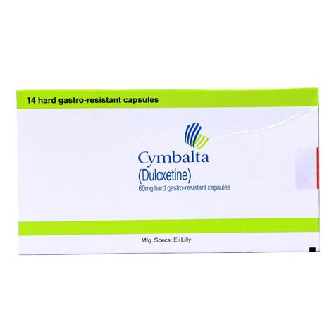 Cymbalta Ec 60mg Capsules Uses Side Effects And Price In Pakistan