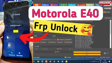 Motorola E40 Frp Unlock Motorola E40 Frp Bypass YouTube