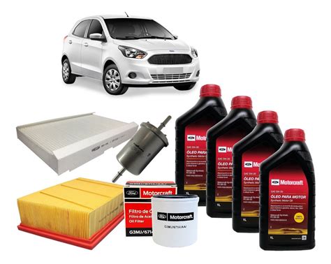 Kit Revisão Novo Ka 1 0 3 Cil 2014 A 2020 Óleo E Filtros Auto Peças Fama