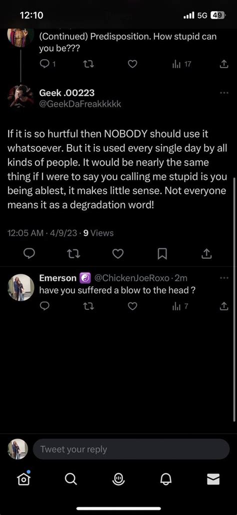 Teddy On Twitter Geek Trying To Tell A Black Man He Can T Say The N Word