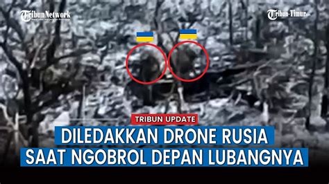 VIRAL Video Kompilasi Drone FPV Rusia Gempur Habis Habisan Tentara