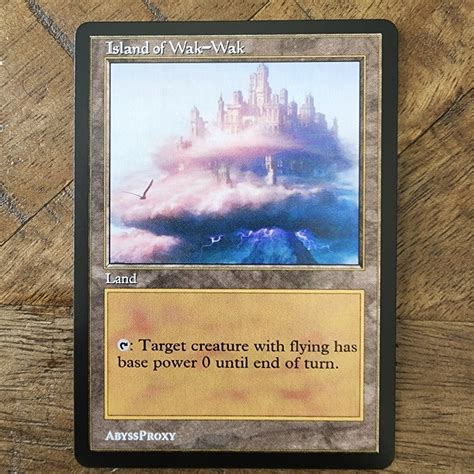 Island of Wak-Wak #A - MTG - Abyss Proxy Shop: Enhance Your Commander ...