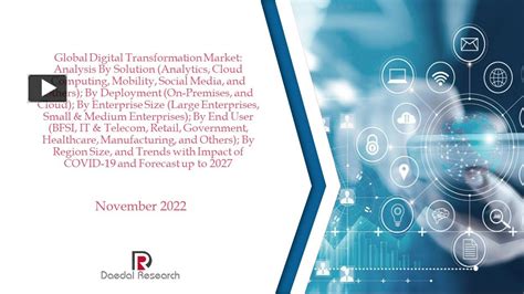 Ppt Global Digital Transformation Market Size And Trends With