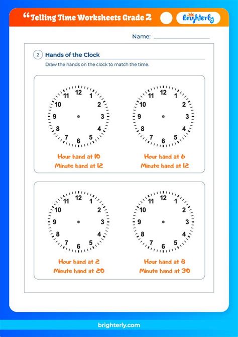 Telling Time Worksheets Grade 2 Printable Free Printable Worksheet