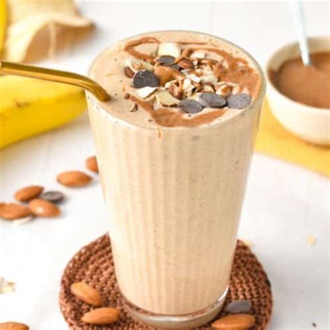 Banana Almond Butter Smoothie The Conscious Plant Kitchen