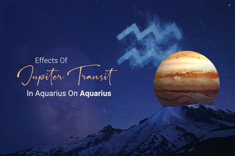 Jupiter Transits In Aquarius