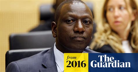 International Criminal Court Abandons Case Against William Ruto Kenya