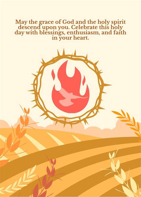 Pentecost Sunday Message In Eps Illustrator Jpeg Word Psd Png Svg