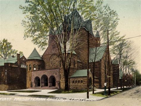 This Postcard Image Shows The First Presbyterian Church At