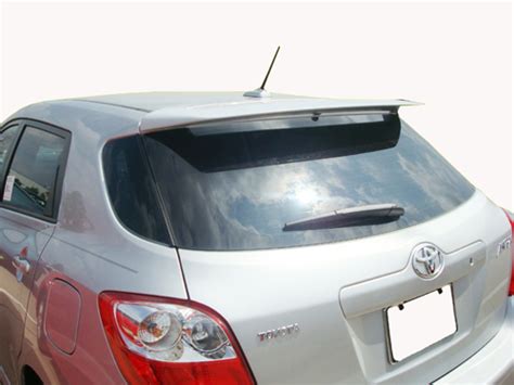 2009 2016 Toyota Matrix Factory Style Rear Roof Spoiler