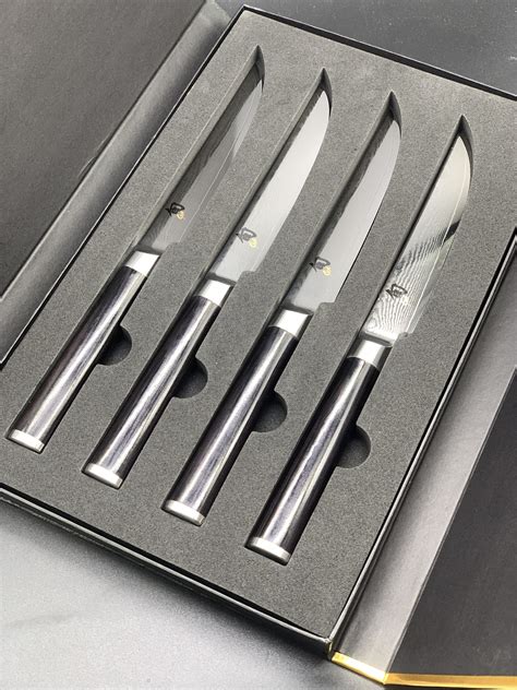 Shun Classic 4 Piece Steak Knife Set - Australian Knife Sales