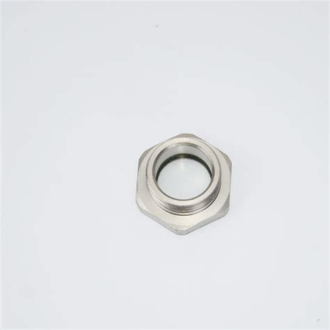 10mpa Hermetic Sight Glass 15mm Customized Glass To Metal Hermetic Seal