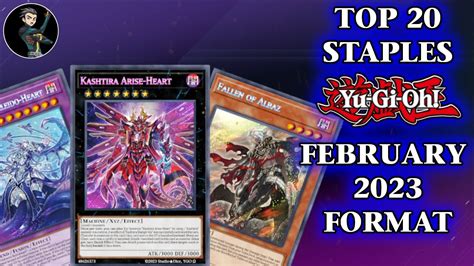 TOP 20 Staples Yu Gi Oh February 2023 Format YouTube