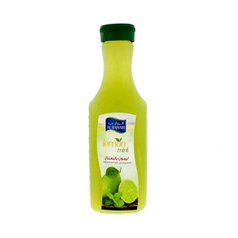 Al Rawabi Fresh And Natural Lemon Mint Juice 1 Liter