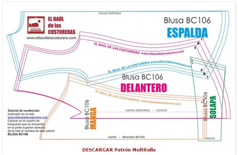 C Mo Descargar Imprimir Y Guardar Los Patrones De Costura