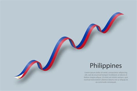 Philippine Flag Ribbon Vector Images (over 700)