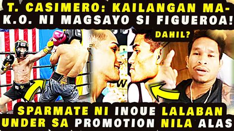 BREAKING CASIMERO SI MAGSAYO DAPAT I KNOCKOUT SI FIGUEROA LABO MANALO