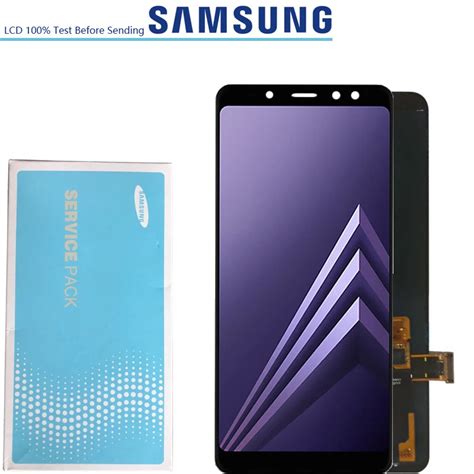 ORIGINAL 5 6 SUPER AMOLED Display For SAMSUNG Galaxy A8 2018 LCD A530