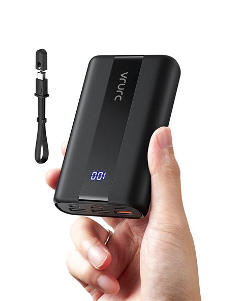 Power Bank Mah Portable Charger W Fast Charging Pd Battery