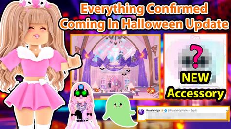 Everything Confirmed Coming To The Halloween Update In Royale High Royalloween Eveningfall Tea