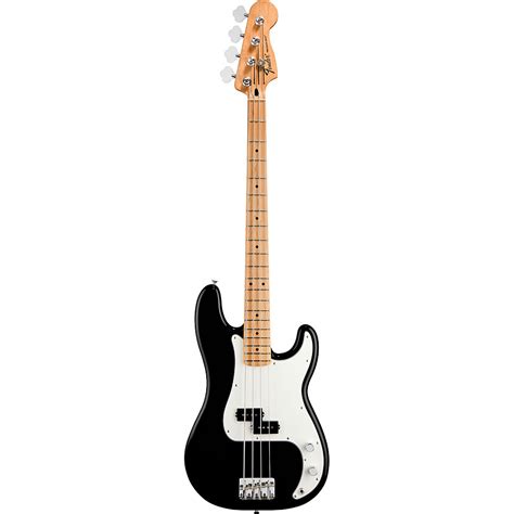 Fender Standard Precision Bass Mn Black Electric Bass Guitar