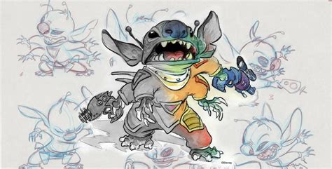 Lilo And Stitch Concept Art - Margaret Wiegel