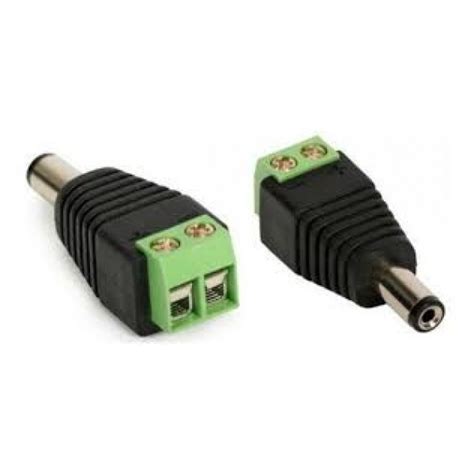 Conector Adaptador BORNE X PLUG P4 MACHO 2 1 X 5 5 X 14MM