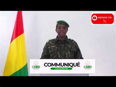 EXCLUSIVITÉ LA GUINÉE À TRAVERS LE CNRD APPORTE SON SOUTIEN TOTALE