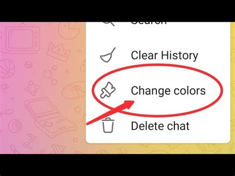 How To Change Chat Color In Telegram Telegram Me Chat Color Kaise