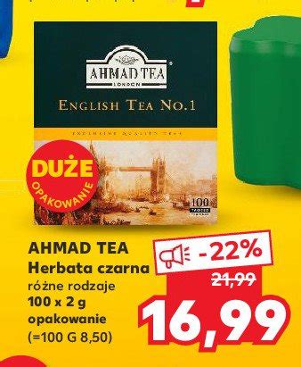 Herbata Ekspresowa W Kopertach Ahmad Tea London English Tea No