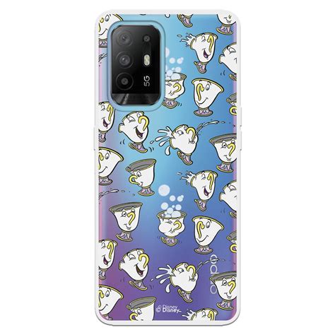 Disney Funda Oppo A G Chip Potts Siluetas La Bella Y La Bestia