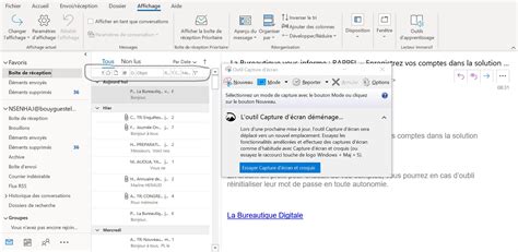 Probl Me D Affichage Outlook